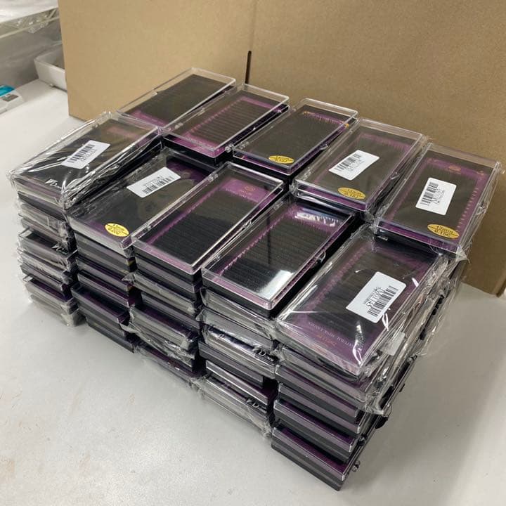 78パックセット！まつげエクステ ミンク シングルラッシュ　在庫処分