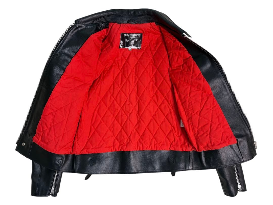 SEXY DYNAMITE LONDON シングルライダースジャケット　試着のみ