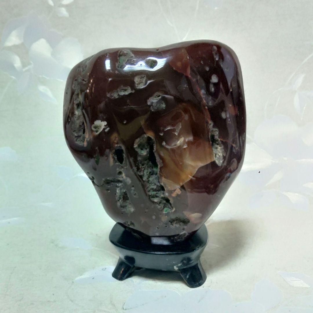 水石　瑪瑙　メノウ　アゲート　天然石　原石　ミ10