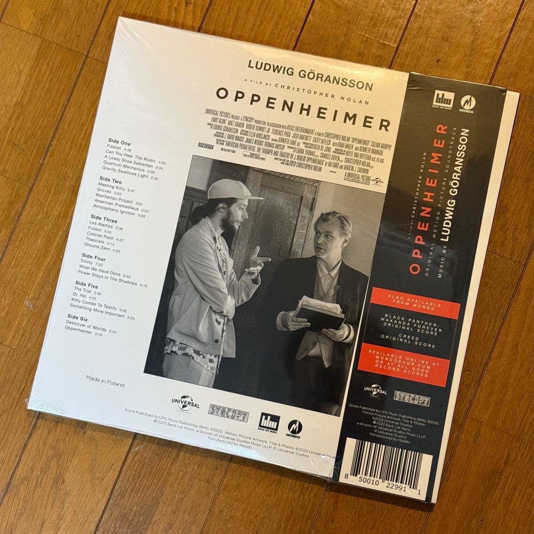 新品未開封 オッペンハイマー レコード オレンジ盤