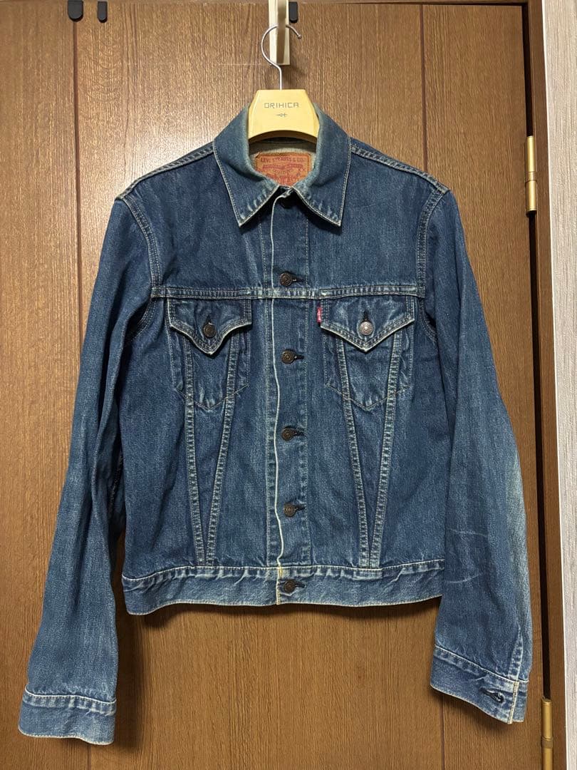 I*P様 春物90sLevi's71557デニムJK3rdサイズ40 日本製J3