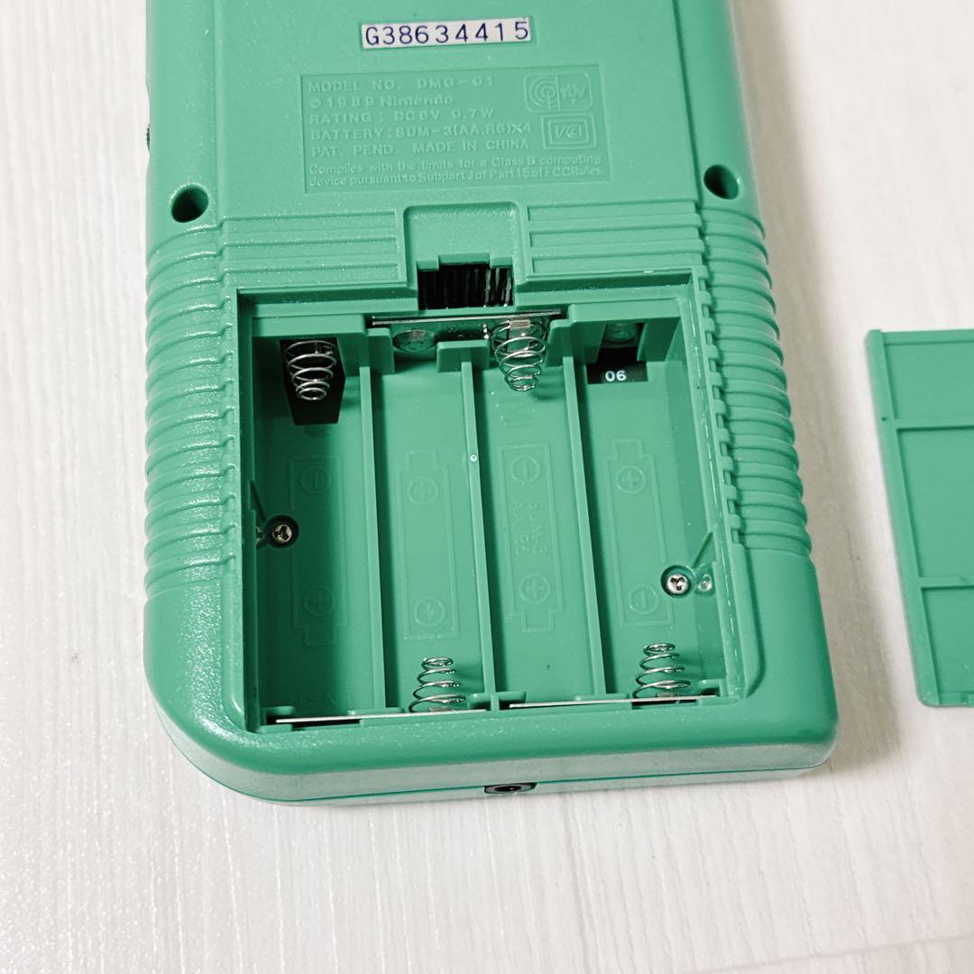 2437【動作品】ゲームボーイ 本体 初代 グリーン 任天堂