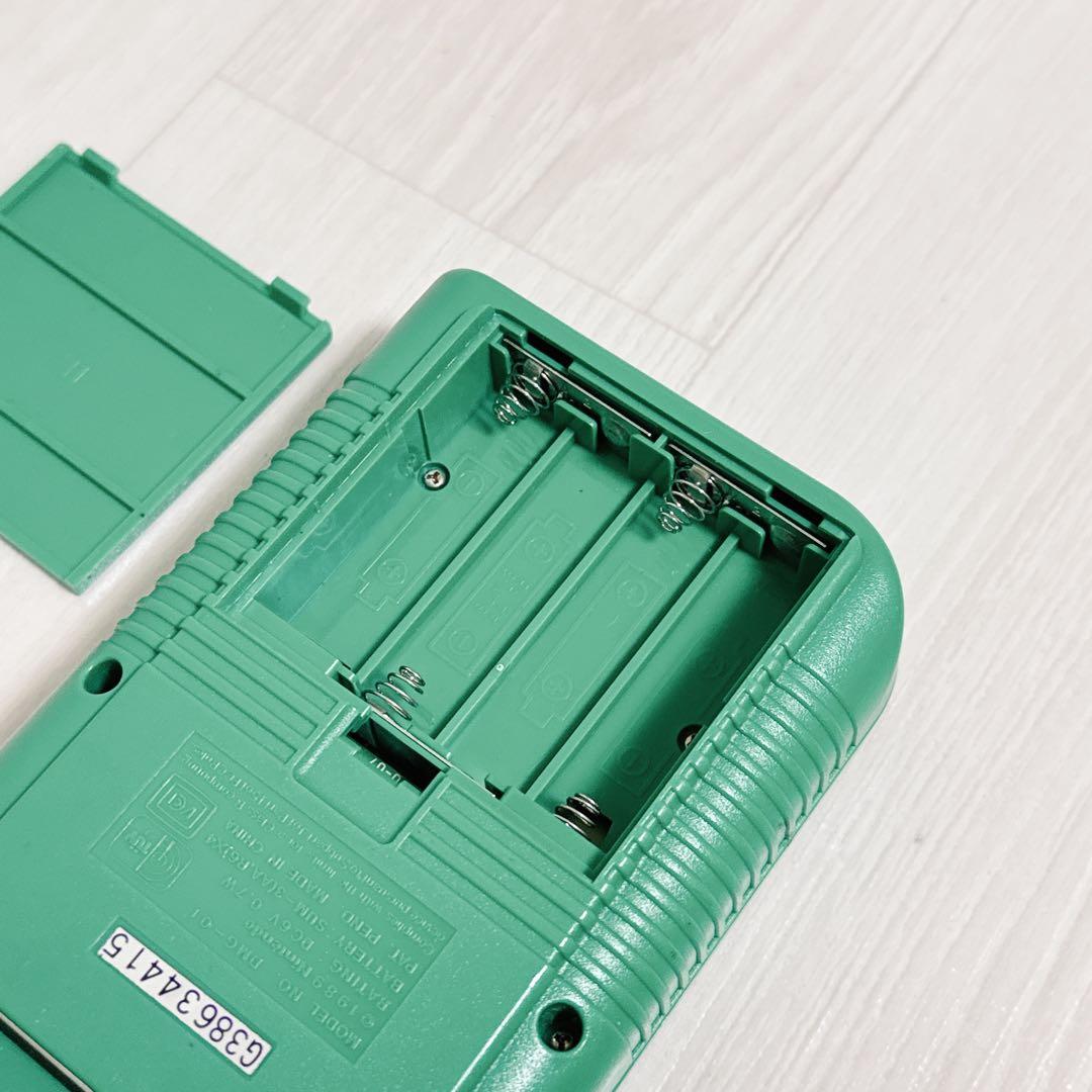 2437【動作品】ゲームボーイ 本体 初代 グリーン 任天堂