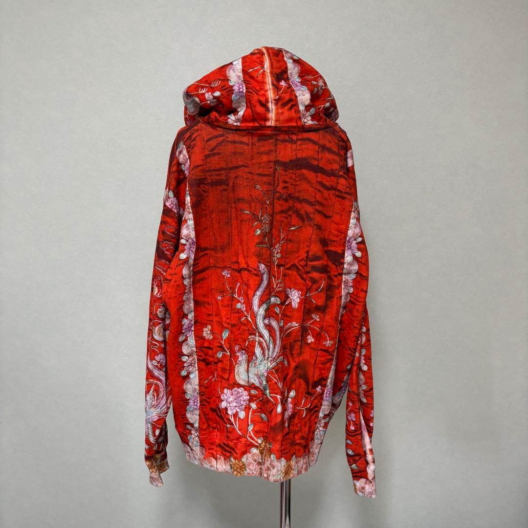 AHCAHCUM あちゃちゅむ　刺繍プリント　BIGパーカー