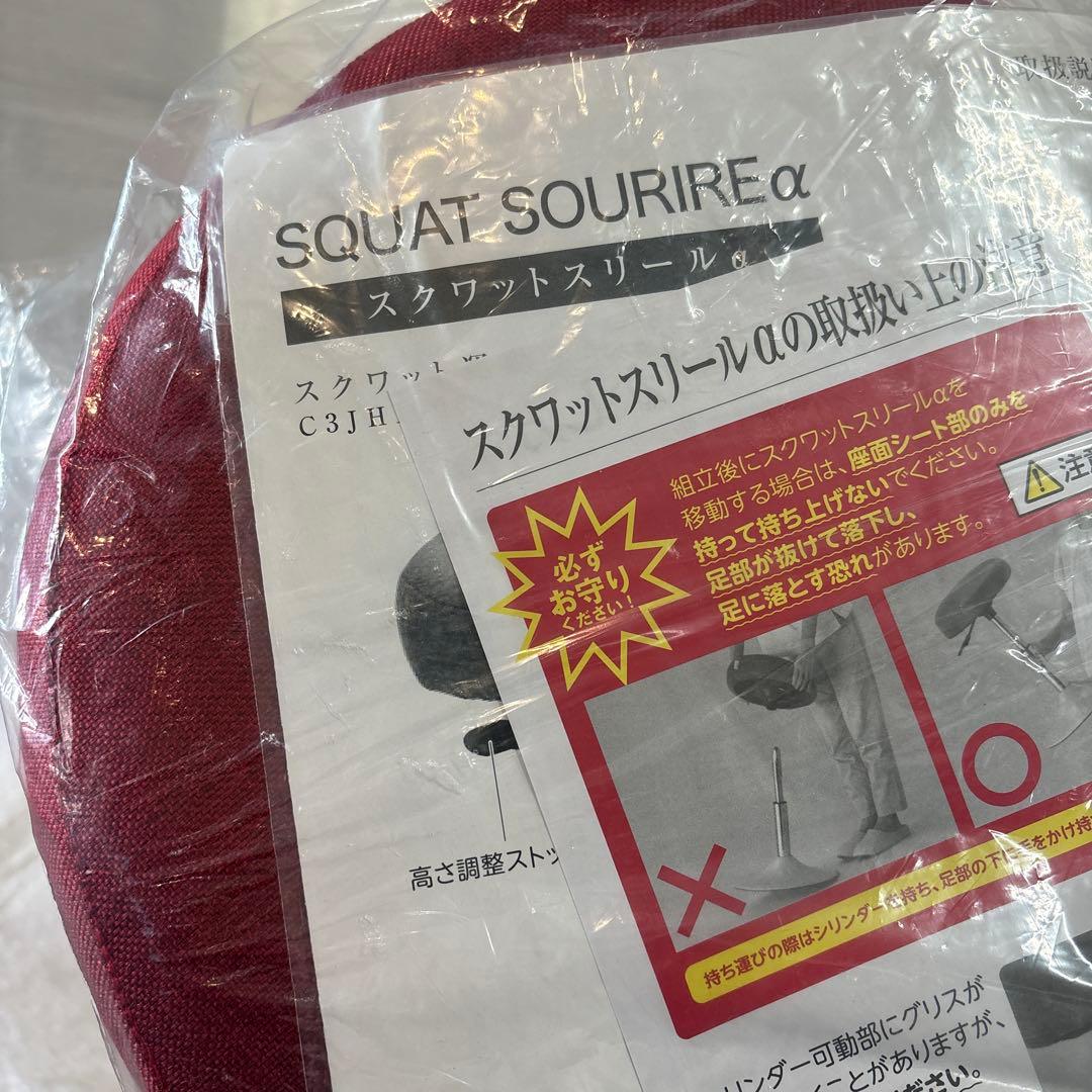 【新品】MIZUNO ミズノ スクワットスリールα フィットネスチェア　レッド