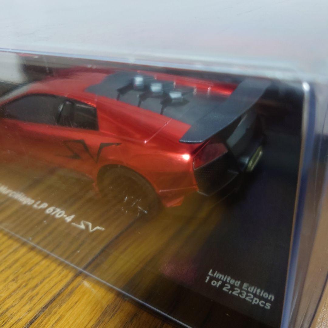 ★京商ミニッツボディ ムルシエラゴLP670 クロームレッド MZP215CR
