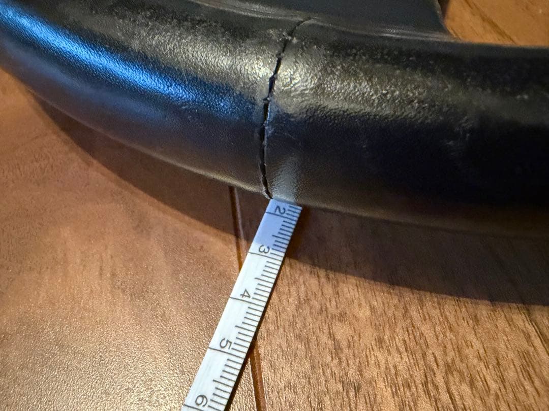 NARDI ナルディ ブラックレザーステアリング 33パイ　33cm