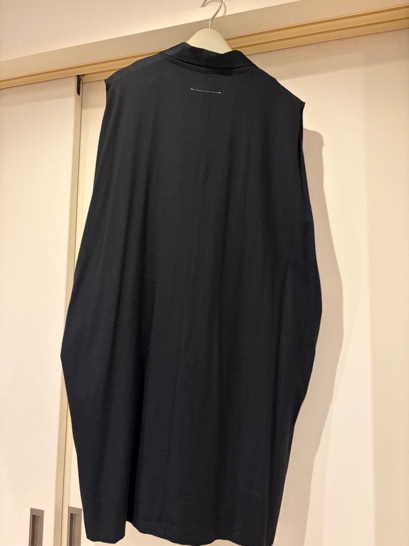 マルジェラ　MM6 タケシードワンピース　ジレ　ブラック　古着　マタニティ