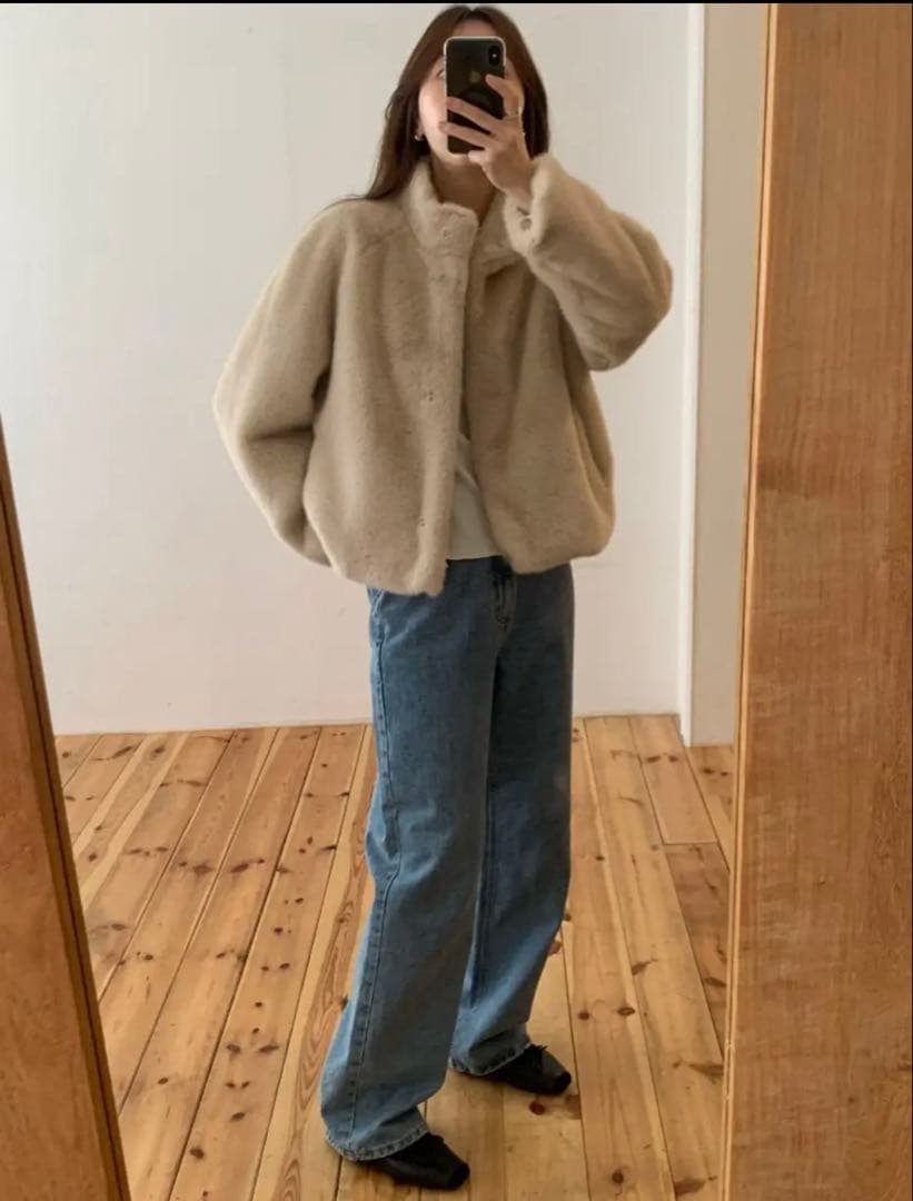 新品未使用品　fl lanel / Mink fur jacket 3color