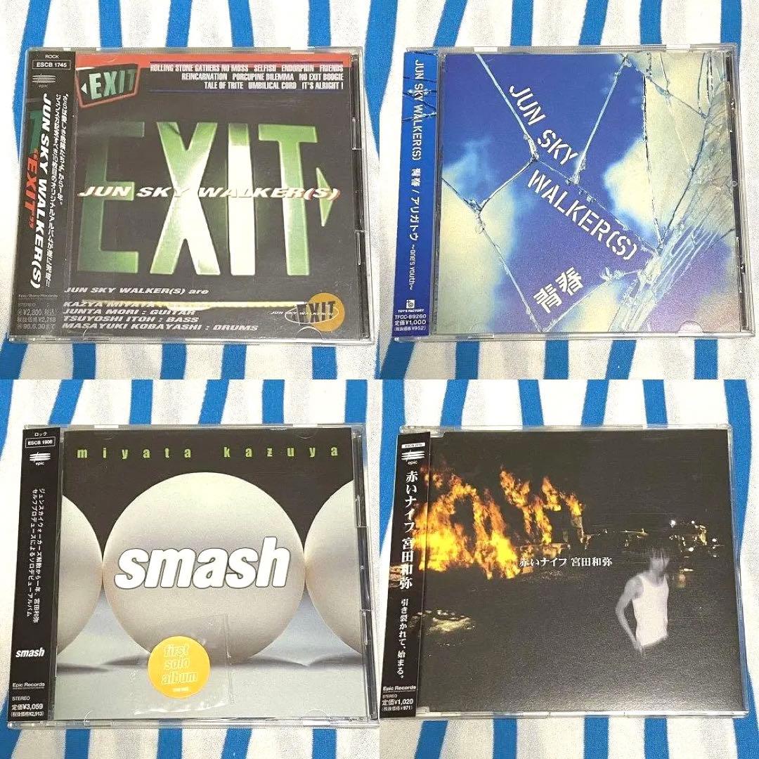 ジュンスカイウォーカーズ・宮田和弥『ＣＤ２６枚セット』まとめ売り