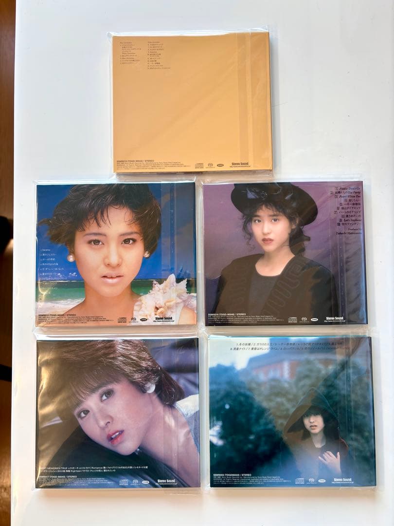 松田聖子 SACD 5枚セット （風立ちぬ、金色のリボン、他）