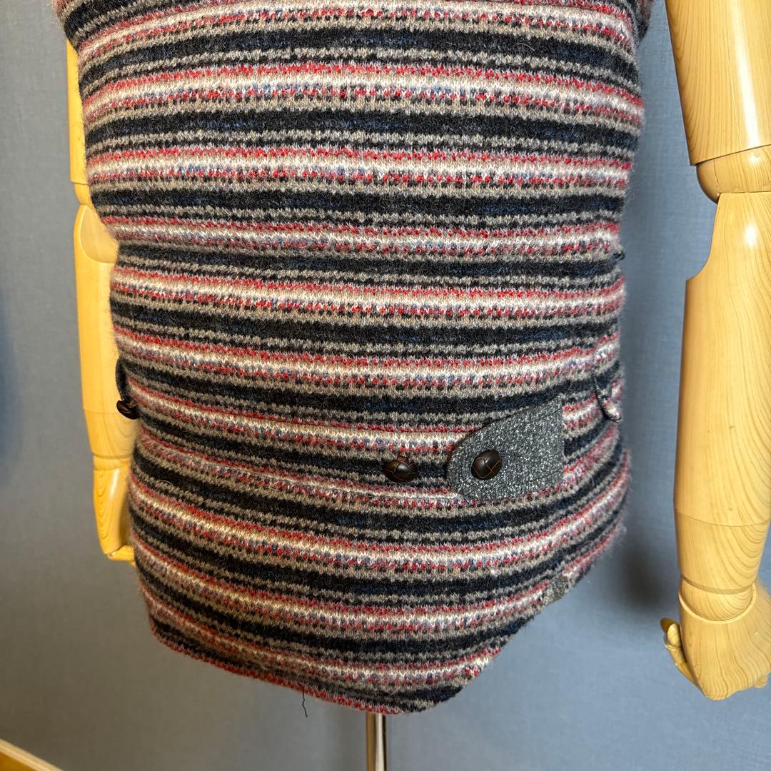 値下げJUNYA WATANABE x DUVETICA ニットダウンベスト