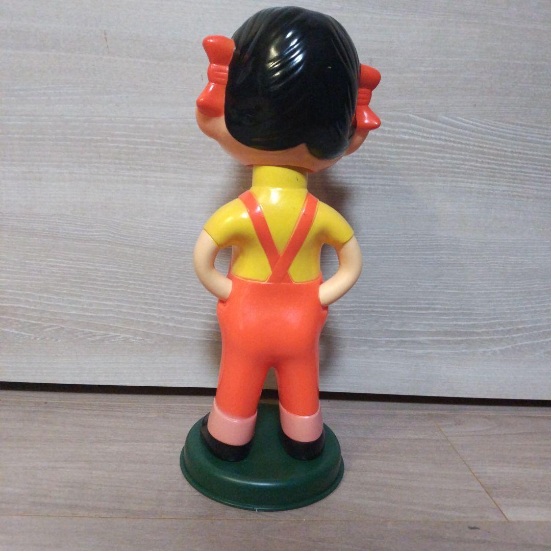 ペコちゃん人形 首振り 不二家 レトロ 美品 メルカリ便送料無料