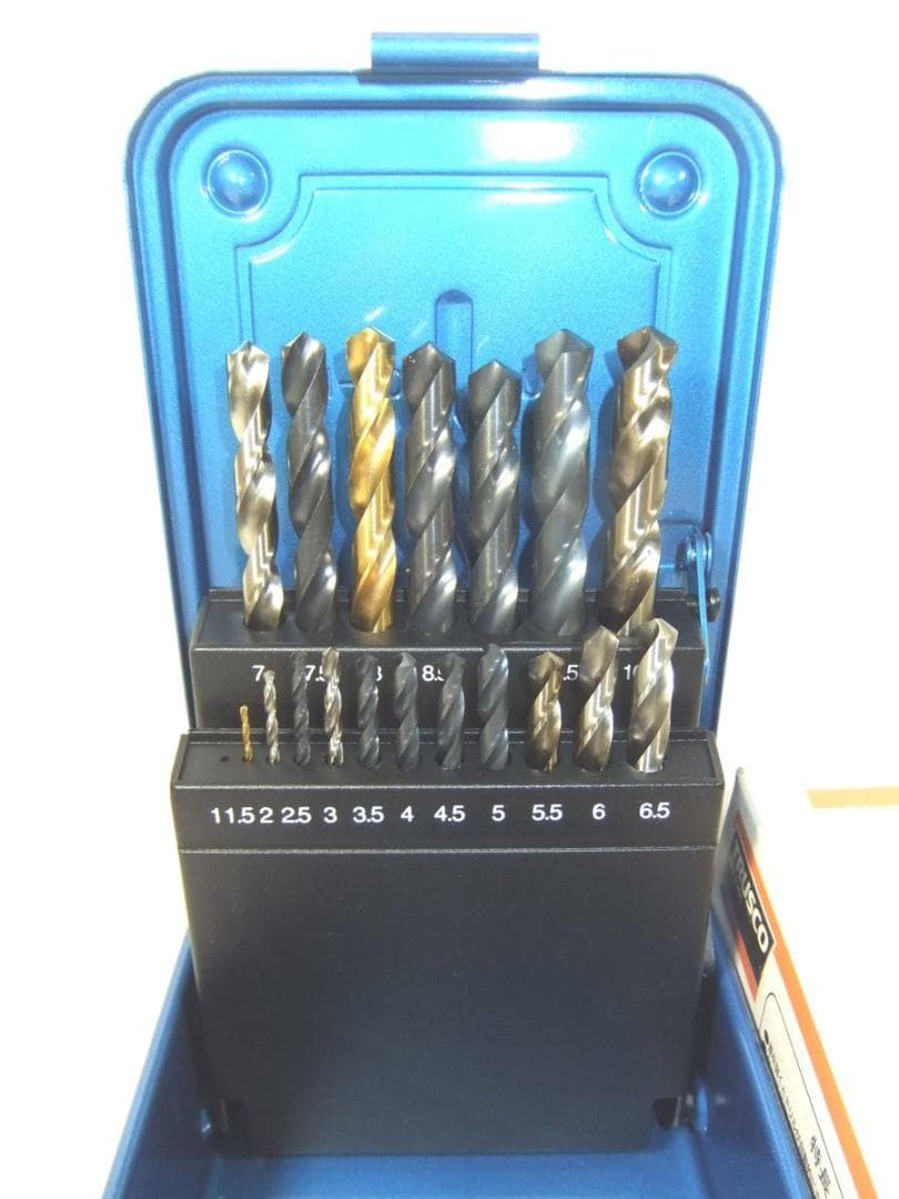 ドリル付き【ドリルケース】TRUSCO　C-19　19本収納可能