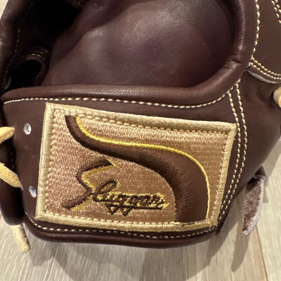 【ほぼ新品】久保田スラッガー 硬式用 オーダーグラブ バーガンディー 湯もみ済