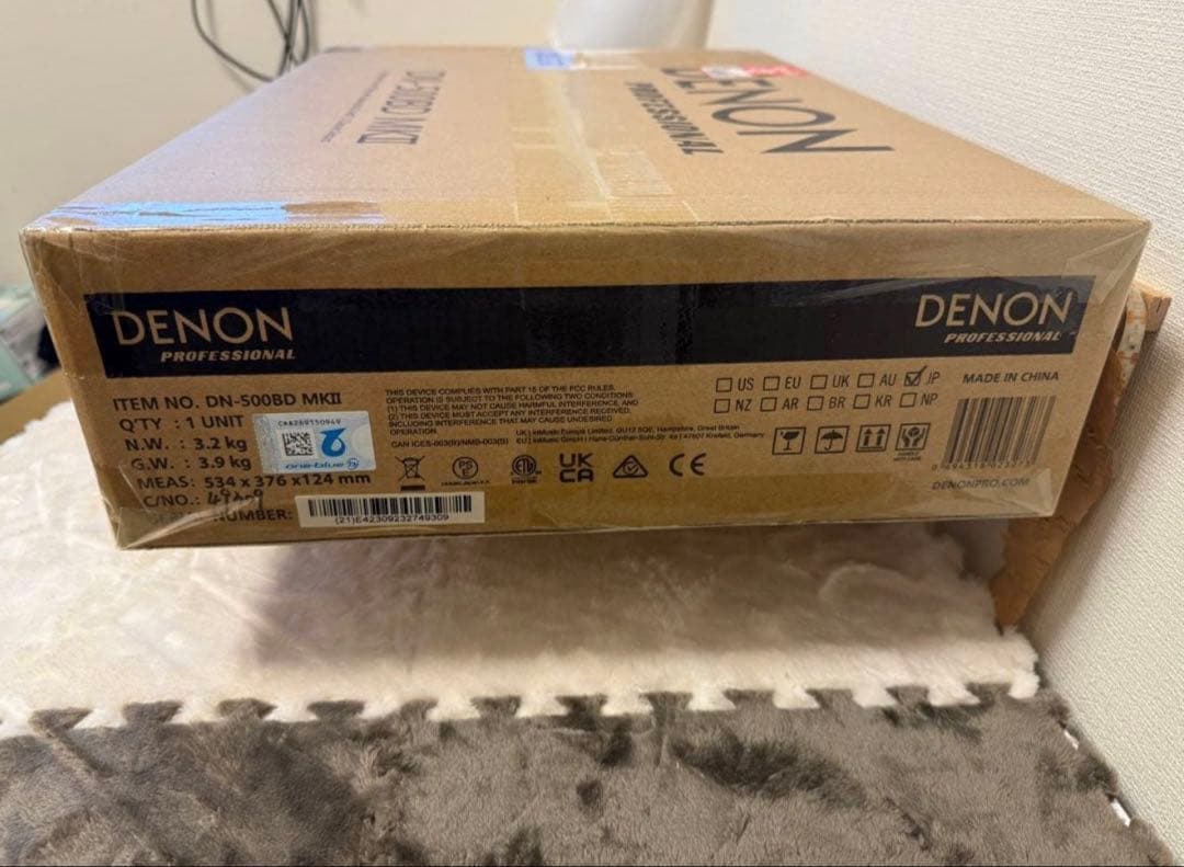 F*a様 【未使用】DENON Professional DN-500BD MK
