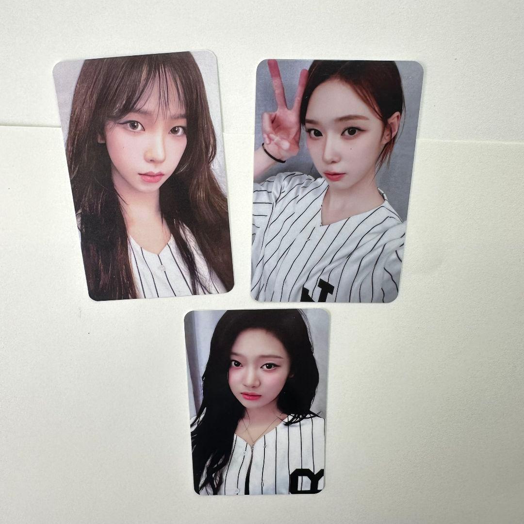 aespa Better Things 野球ユニフォーム トレカ 3枚