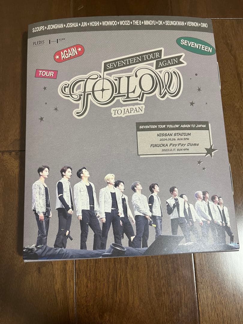 SEVENTEEN FOLLOW AGAIN JAPAN DVD トレカなし