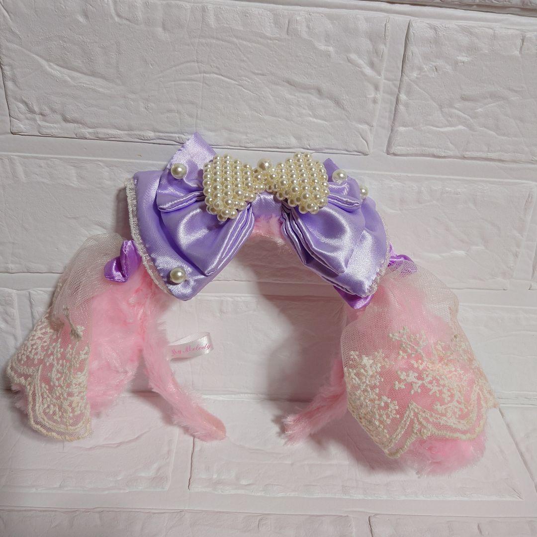 マイメロディ 45周年 バースデー カチューシャ マスコット