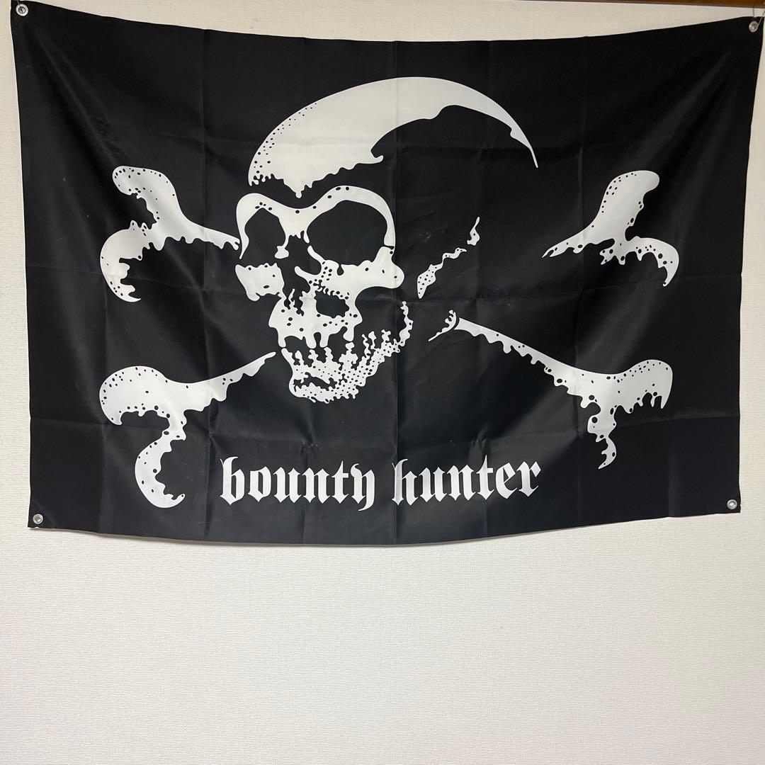 Bounty Hunter 壁掛け　旗　スカル　タペストリー