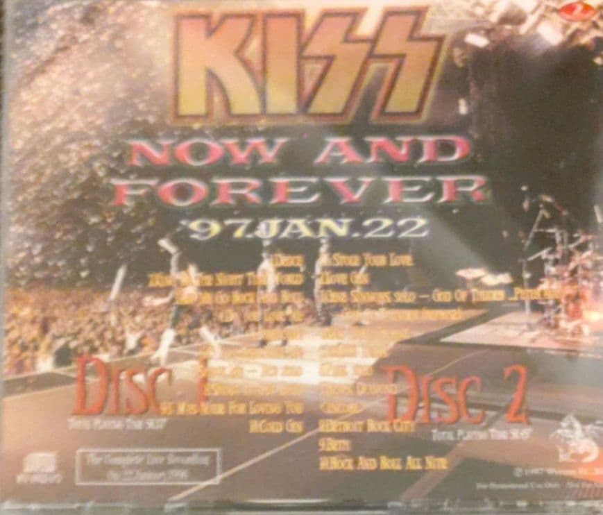 ☕KISS January 22,1997 CD・パンフ・チケット半券セット