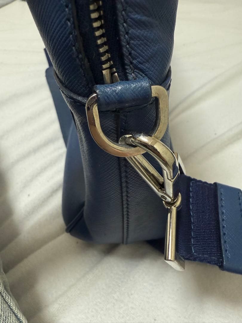 PRADA ネイビー ビジネスバッグ