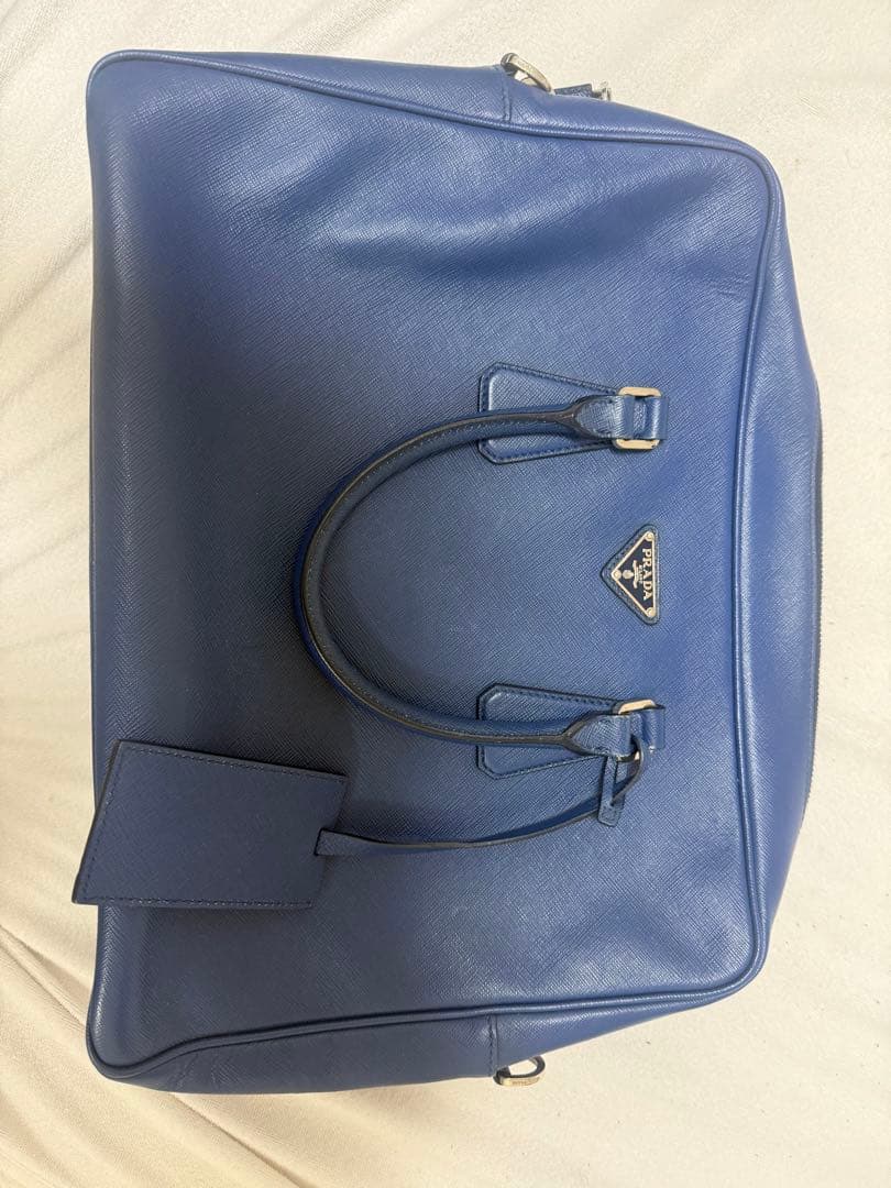 PRADA ネイビー ビジネスバッグ