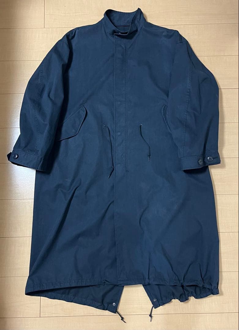 【LOEFF】キャンバススタンドカラーミリタリーコート UNISEX