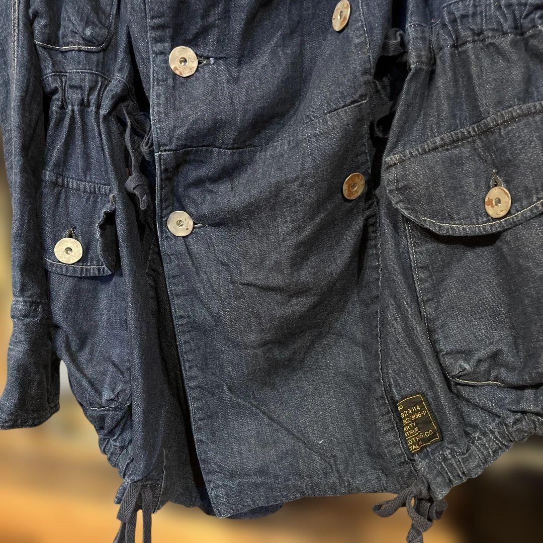 kaptal キャピタル デニム リングコート ジャケット S