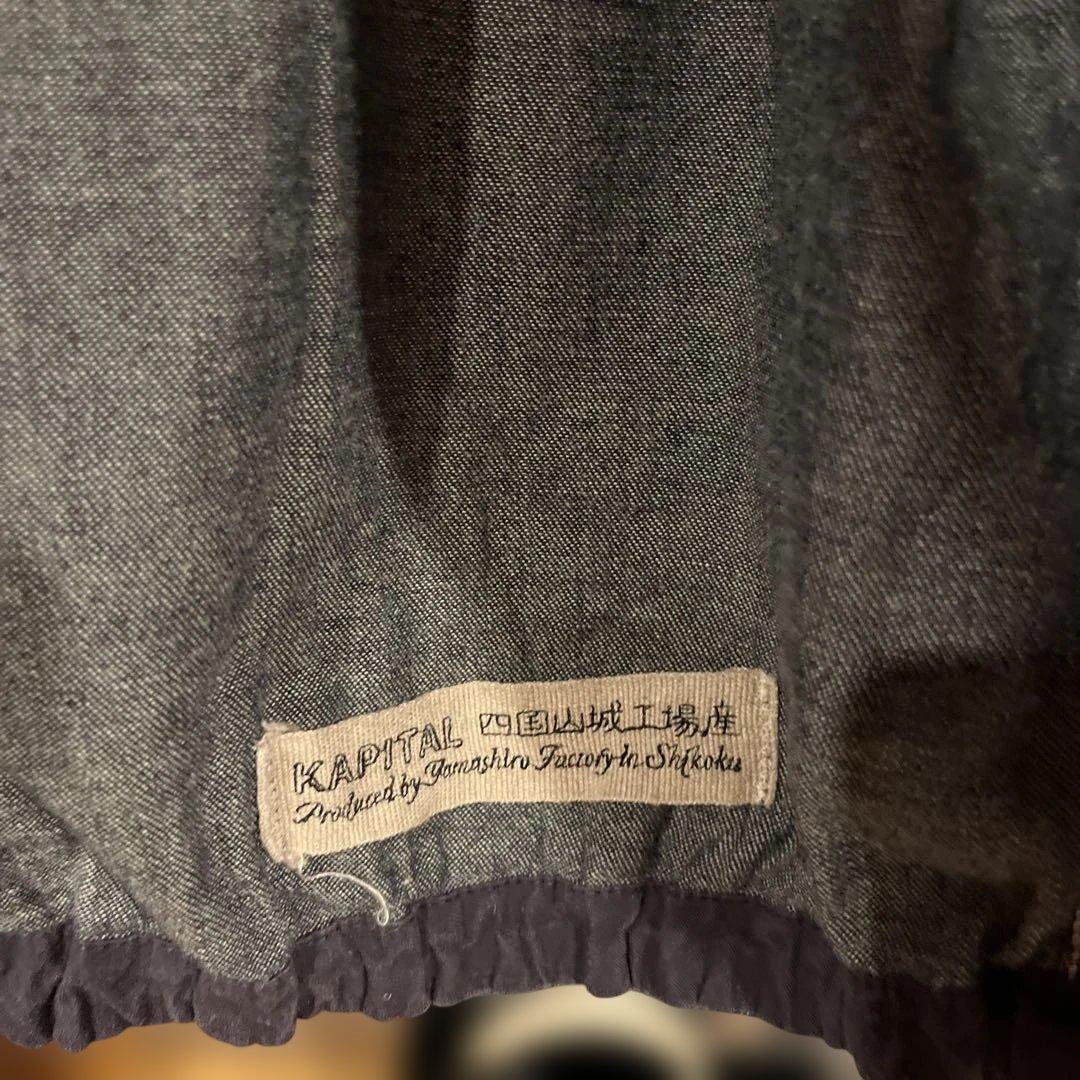 kaptal キャピタル デニム リングコート ジャケット S