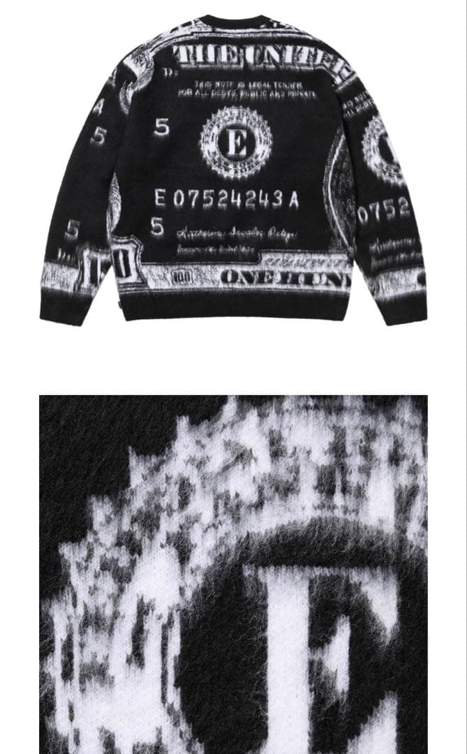 トップス supreme Money Sweater