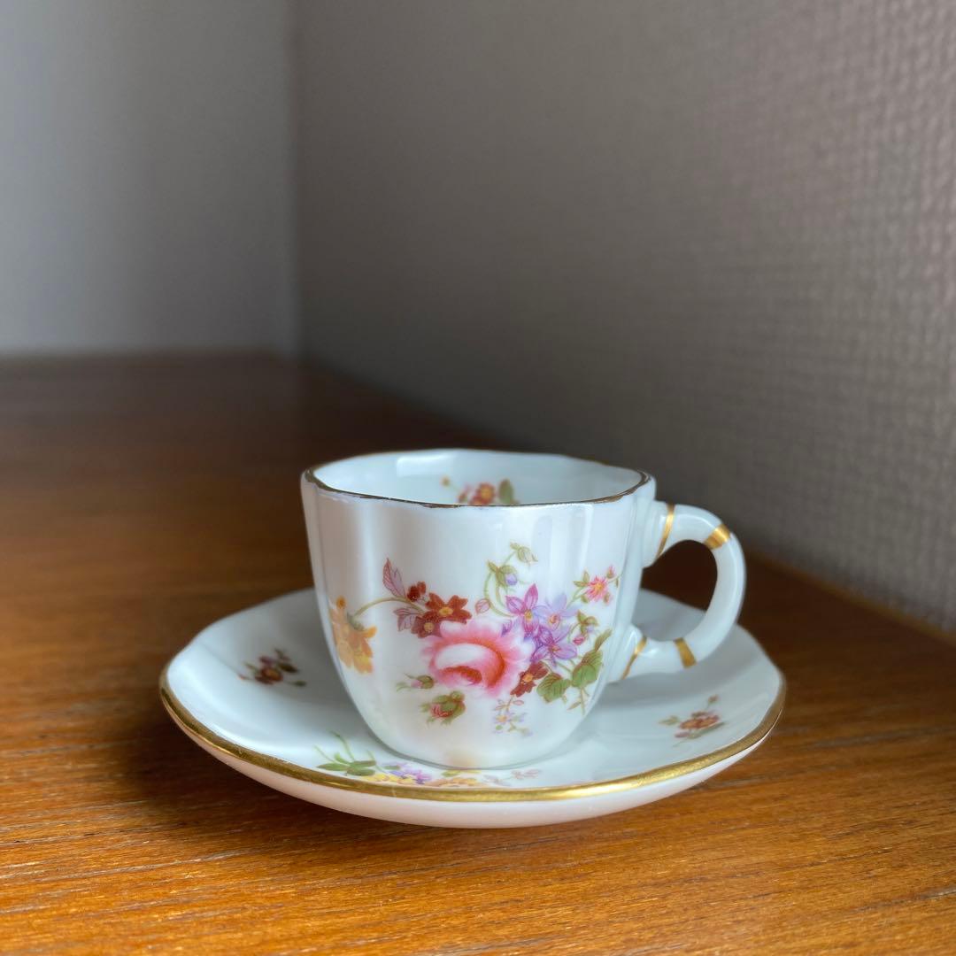 レア　ロイヤルクラウンダービー ポジー　ミニチュア　ティーセット