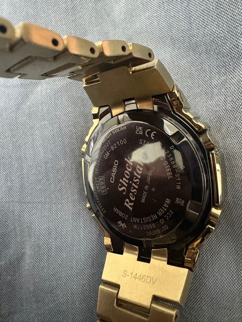 CASIO G-SHOCK GM-B2100GD-9AJF ゴールド