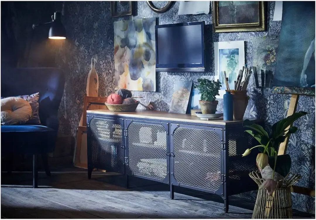 【美品】IKEA FJÄLLBO フィエルボ　テレビ台　テレビボード