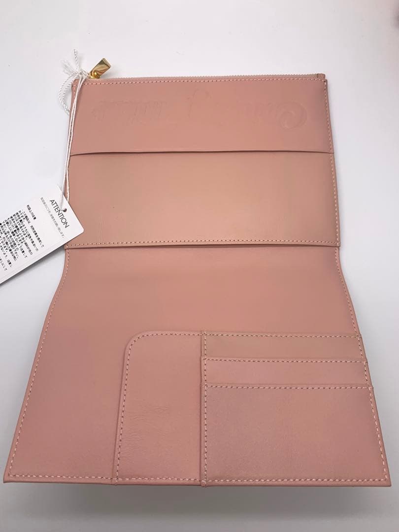 Carving Tribes Passport case B6 牛革　ピンク