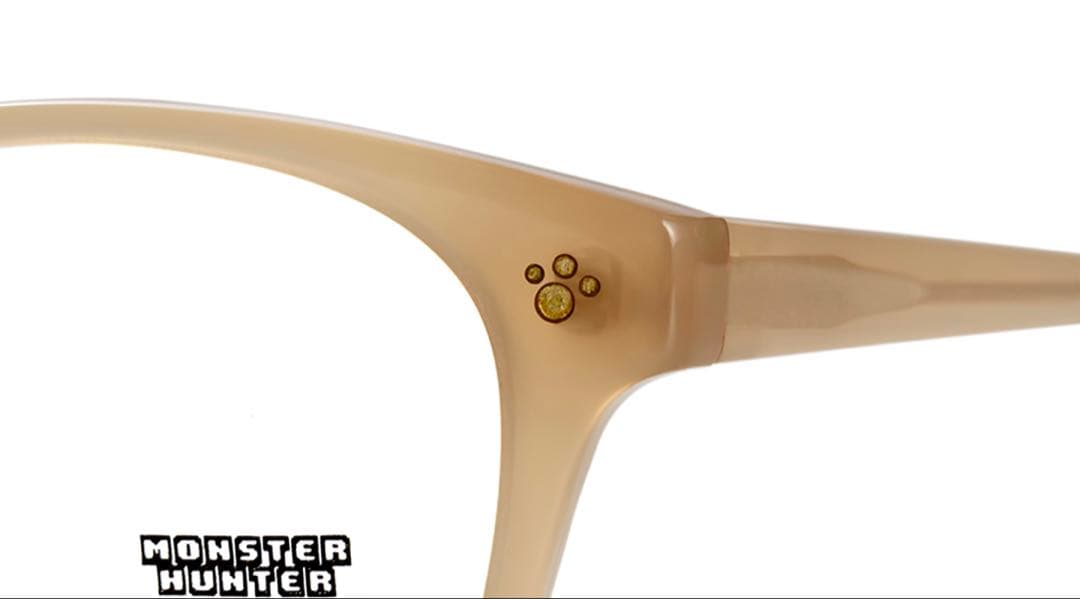 眼鏡市場　モンスターハンター　コラボメガネ　アイルーモデル