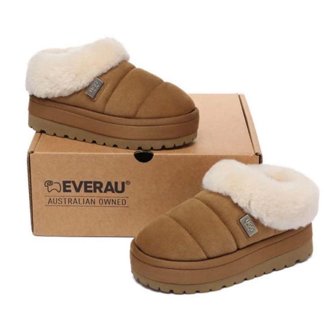 UGG エクスプレス　ムートンブーツ　EU37 22〜22.5cm向け