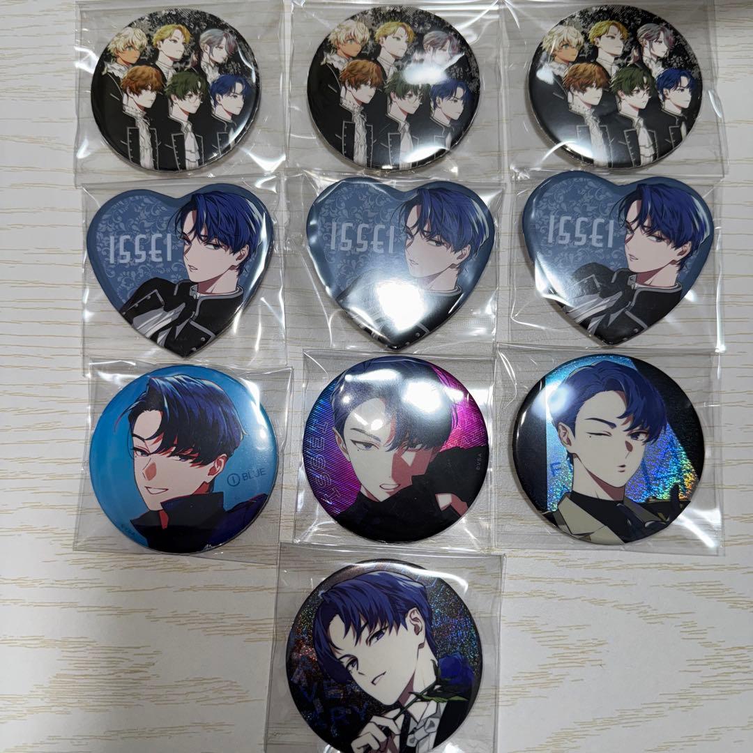 ビバレン　イッセイ　缶バッジ　vs ambivalenz xlamv