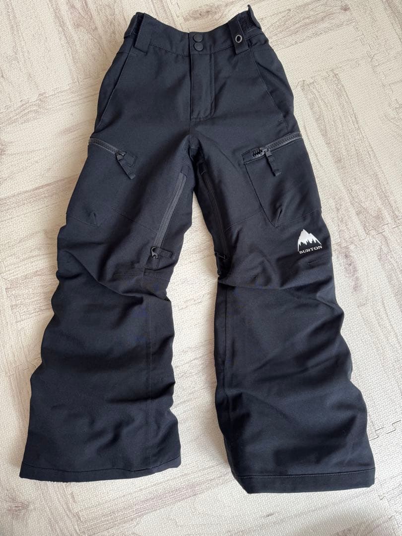 Burton 子ども用スキーウェア 黒/赤❤️120センチ
