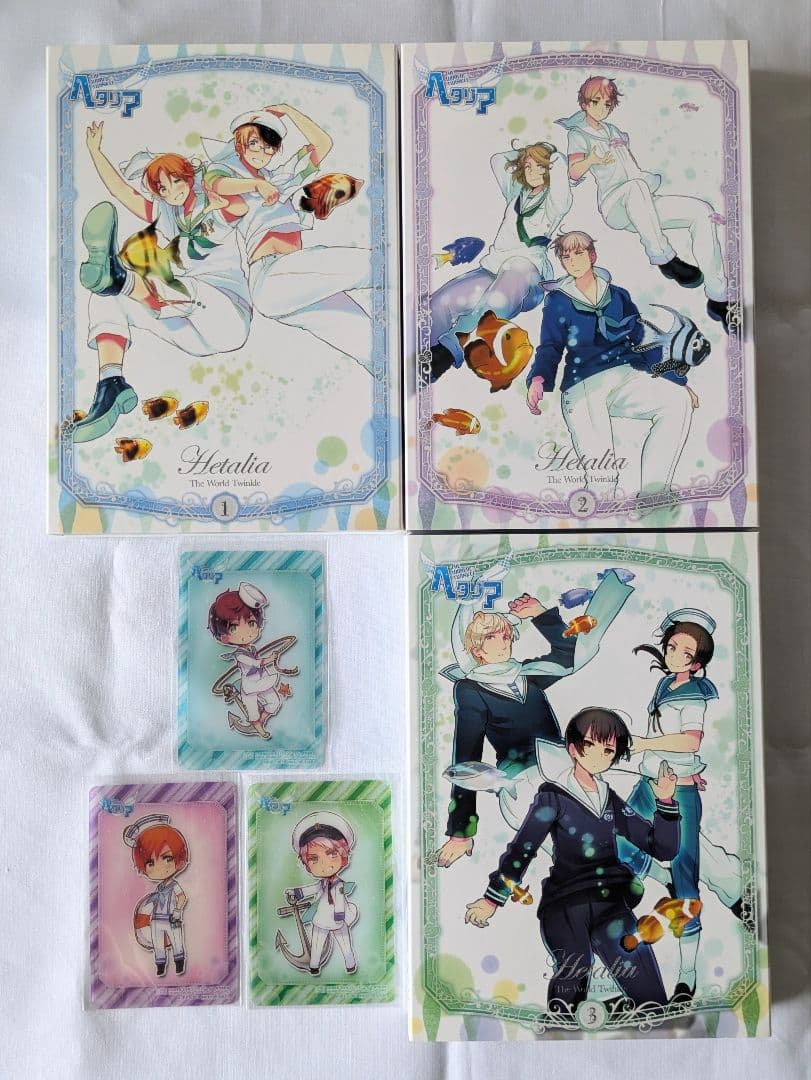 ヘタリア The World Twinkle アニメイト限定版 全3巻　DVD