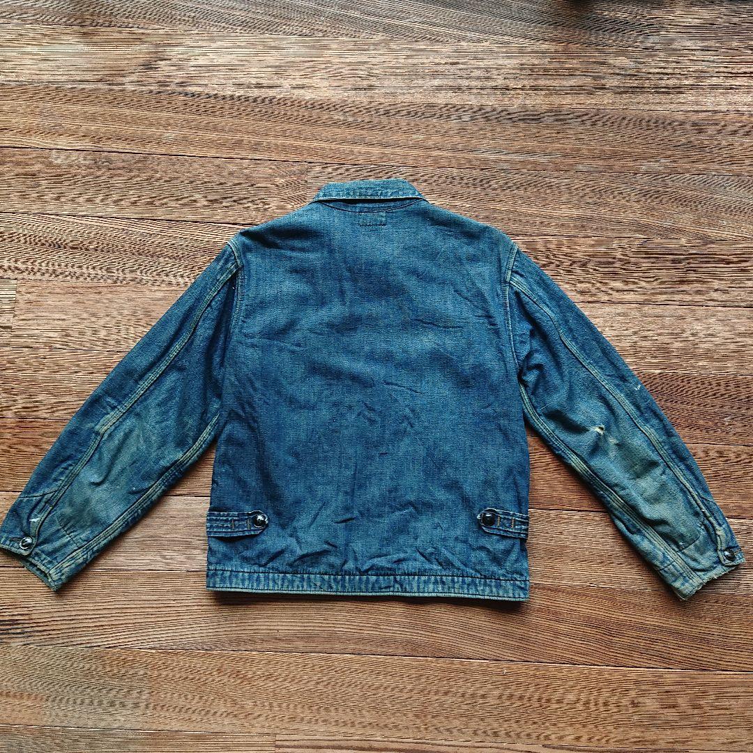 50s Railchief ヴィンテージ ホワイトブランケット デニムジャケット