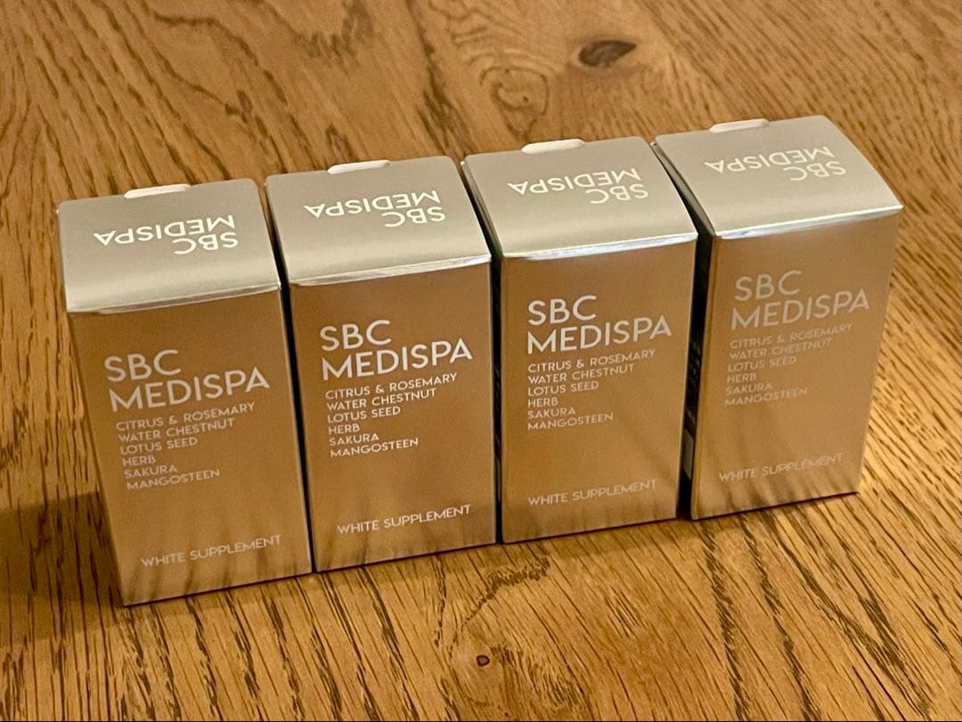 SBC MEDISPA ホワイトサプリメント 飲む日焼け止め 4箱セット