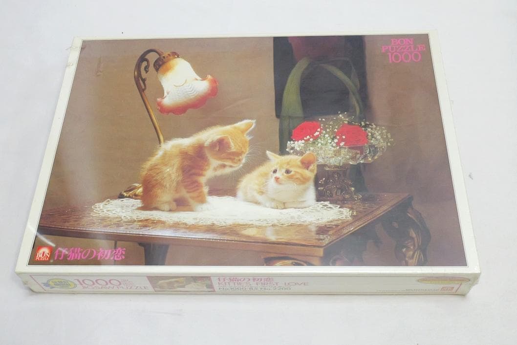 仔猫の初恋 1000ピース 51.5x72.8cm ジグソーパズル