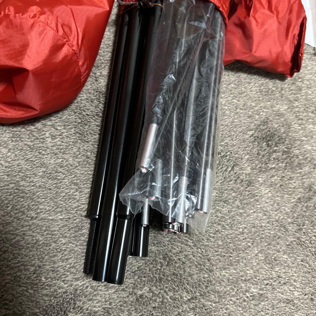 未使用品 テンマクデザイン テンゲルコンパクトライト アルミポール バイク用に