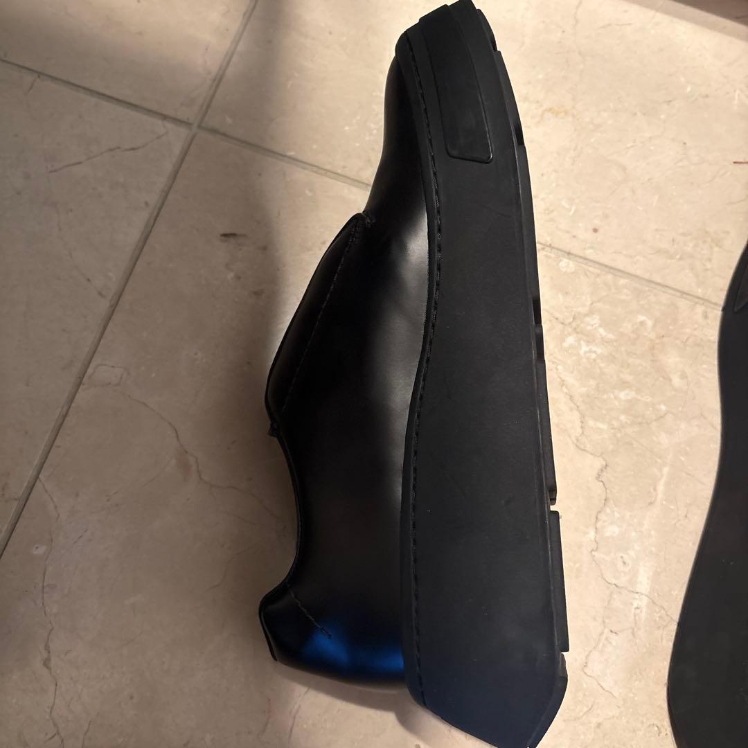 PRADA ブラック ドレスシューズ　27相当