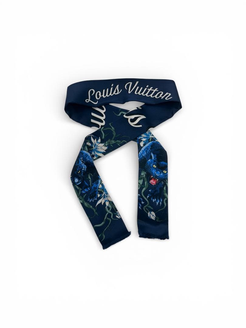 【美品】ルイヴィトン キムジョーンズ シルクスカーフ 箱付 メンズ 2016SS