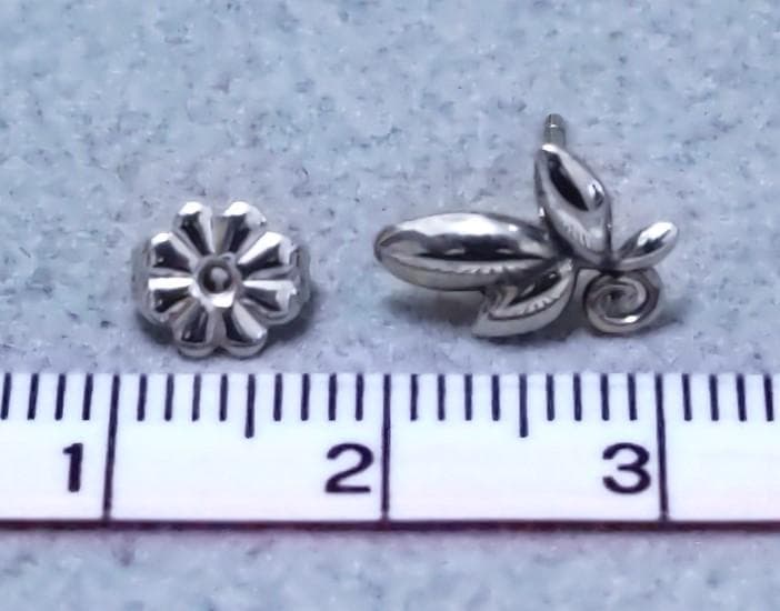 ティファニー　Ag925　オリーブリーフ　ピアス　片耳用　40514