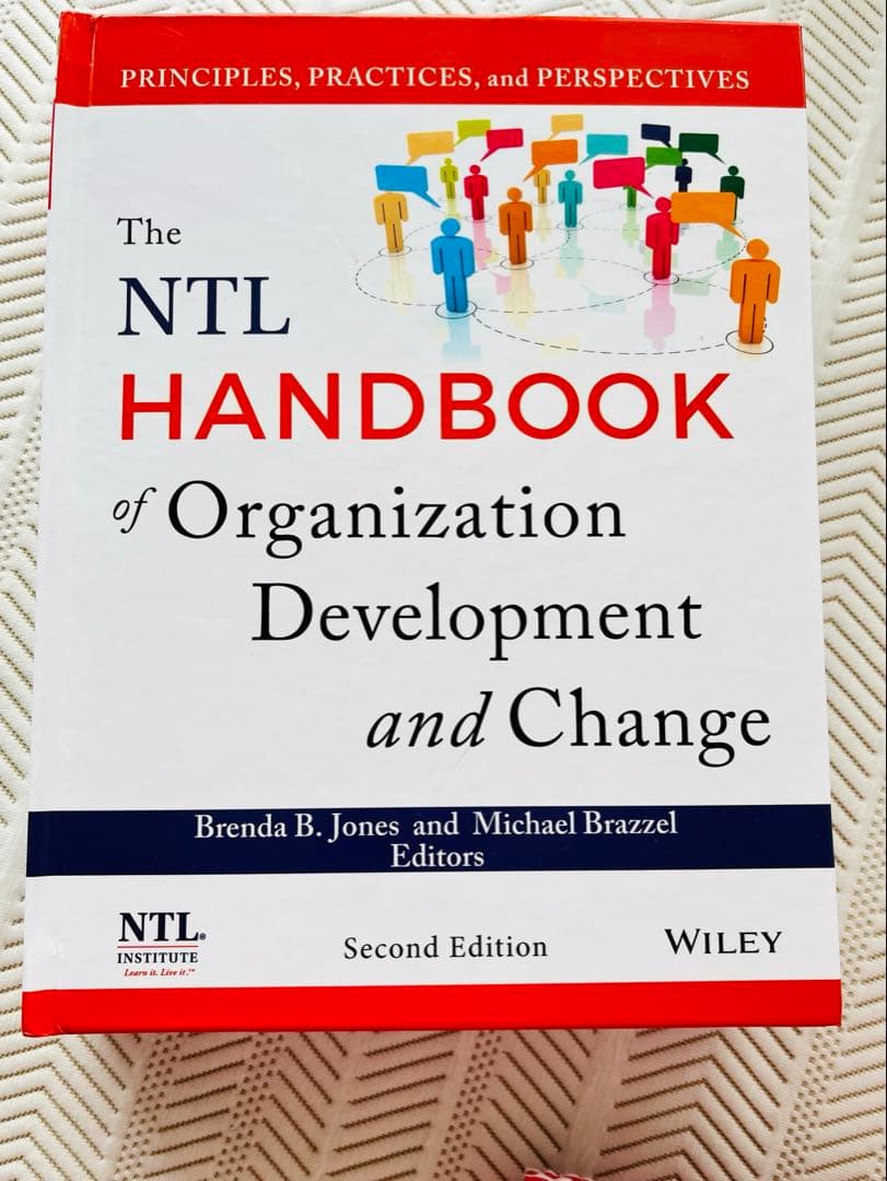 【ほぼ未使用・美品】NTL組織開発と変革ハンドブック英語版 専門書Wiley出版