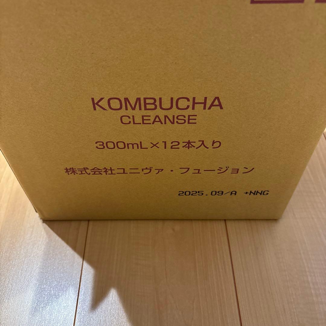 新品未開封　コンブチャクレンズ 300ml 12本