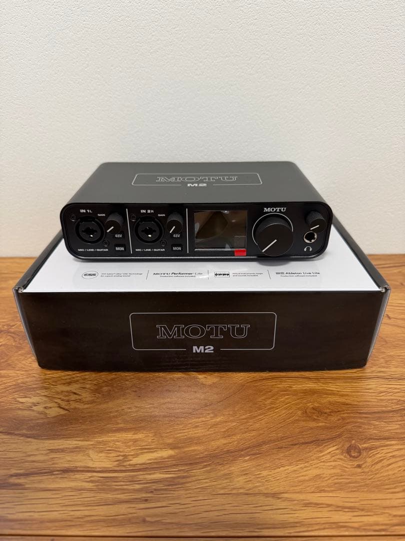 ヒロMOTU M2 オーディオインターフェイス